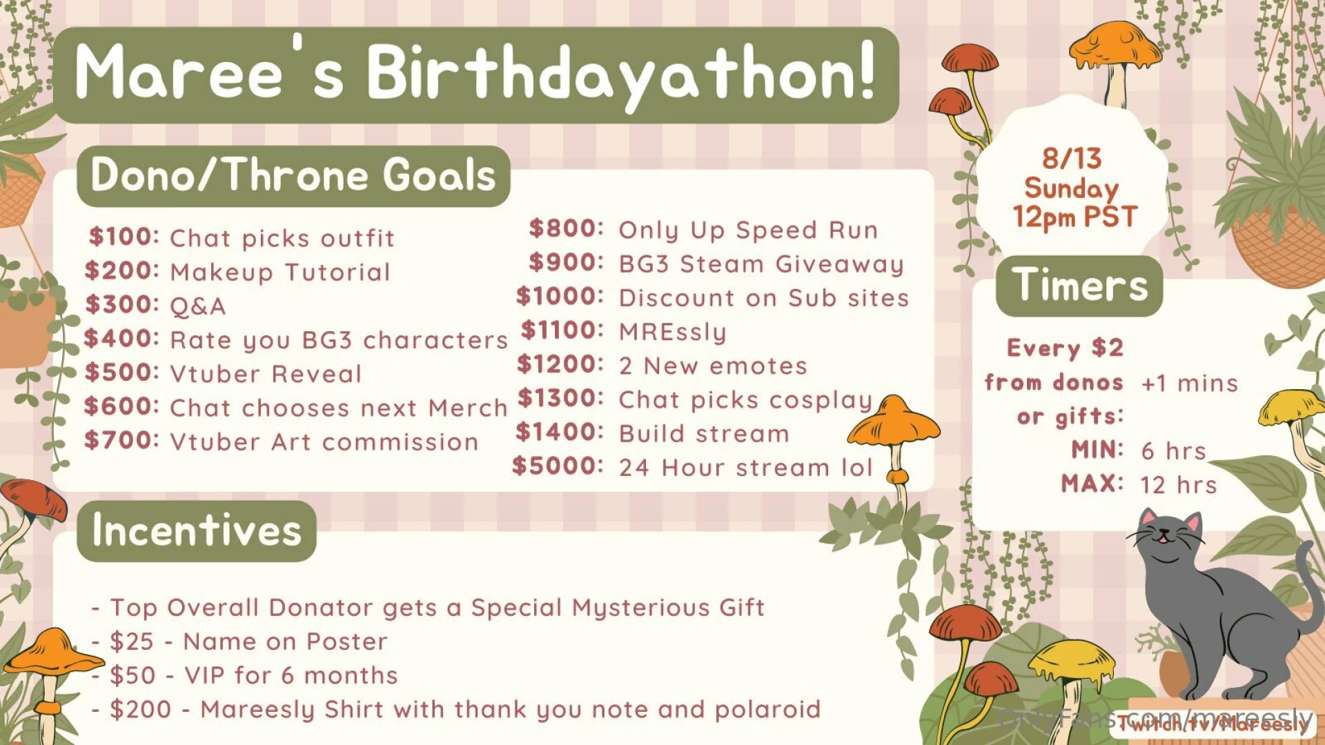 Going to be doing a birthday stream today i ll probably be on for most part 1 