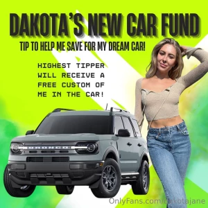 Tip me daddy i m saving to buy a brand new car nbsp tip to help me