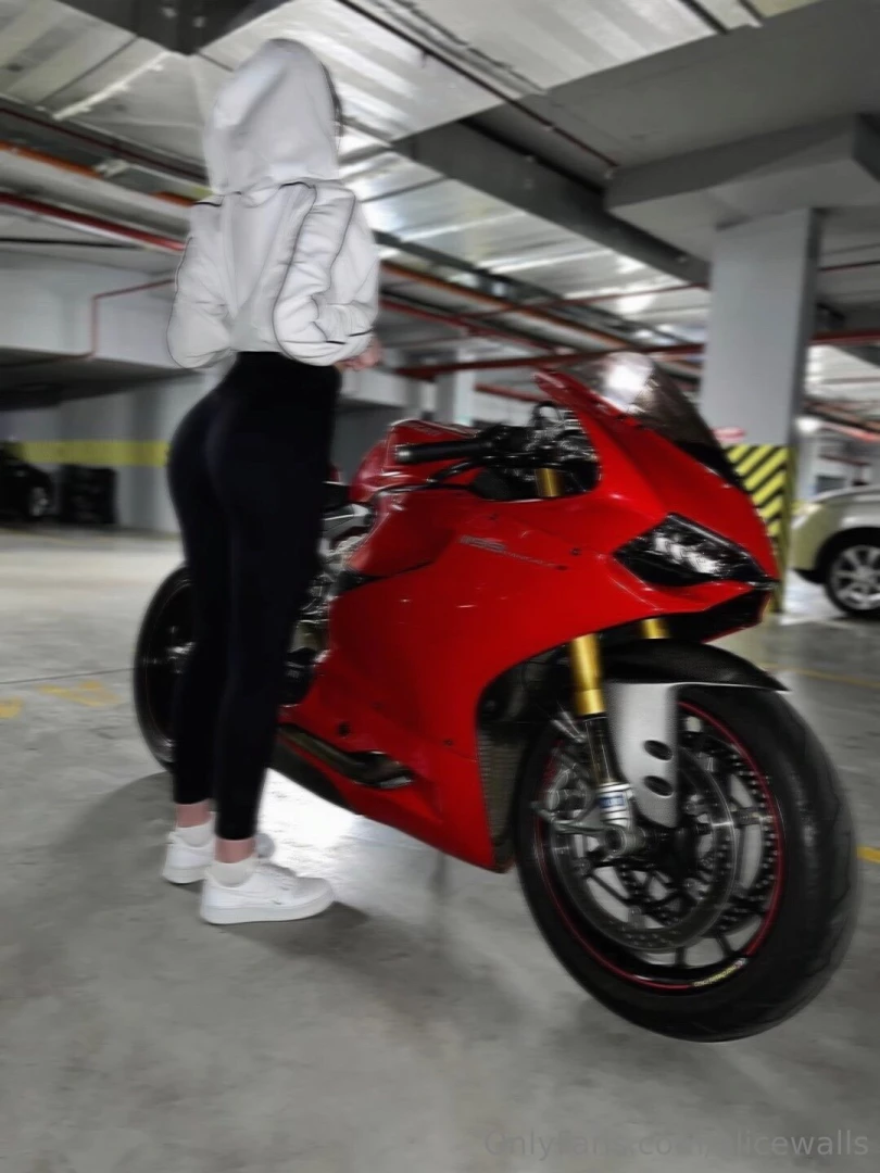 Riding a motorcycle around the city avoids traffic jams and boring 