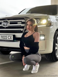 A photo shoot near a car is a unique opportunity to capture moments