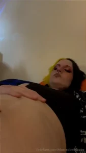 Post-vore belly play w belly noises