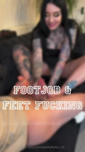 Footjob amp feet fucking how badly do you want this to be you