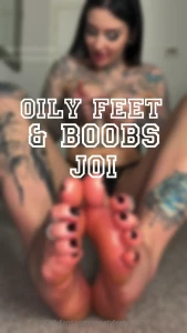 Oily feet and boobs pump that dick for my perfect oily feet amp boobs
