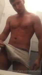 Wet white underwear plus masturbating eyes in the eyes the 21cm dick