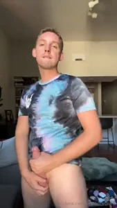 Just a big dicked boy shooting his load all over