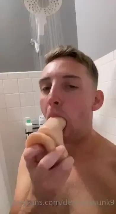 Testing out some new toys in the shower part 2 