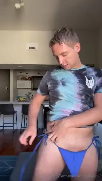 These tie string bikinis make me feel sexy and get me horny part 4 