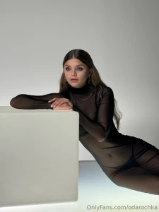 Dressed in black ready to attack