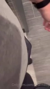 Couldn t help playing with myself when i was this horny at the gym i part 3