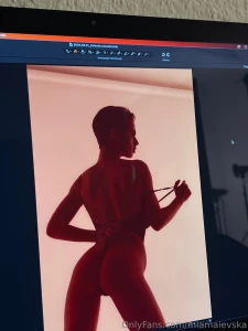 Some backstages from my latest shooting can t wait to show you the