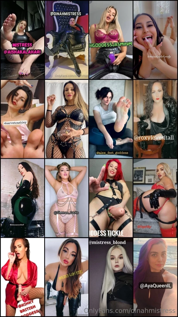 What fetishes will you explore with the top dommes today 6h advert part 2 