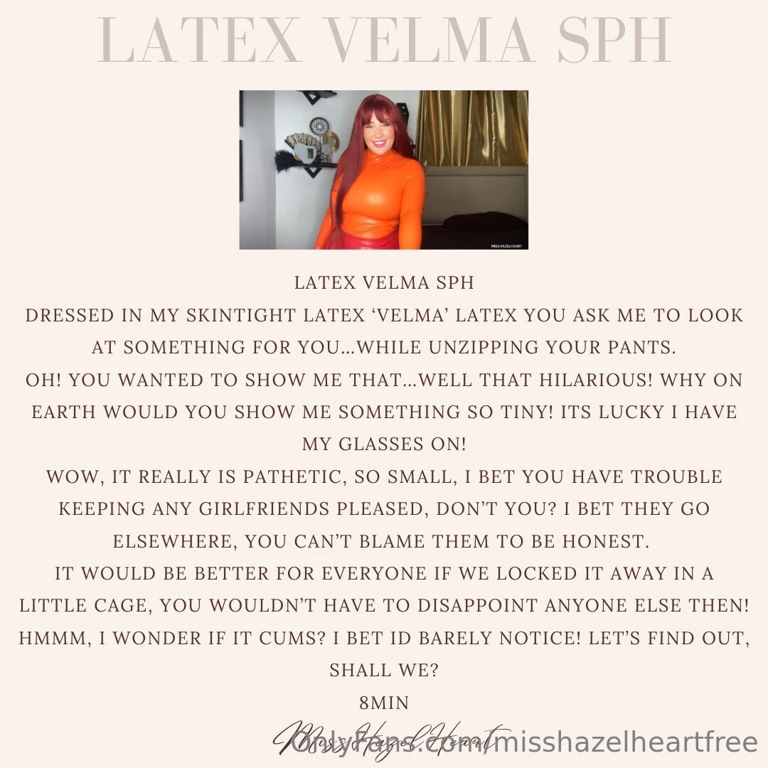 Latex velma sph dressed in my skintight latex velma latex you ask me 