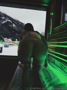 Spending christmas time by sweating in alps