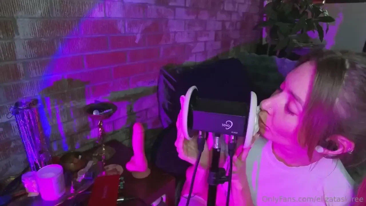 Asmr blowjob topless quiet dirty talk moaning wet mouth popping 