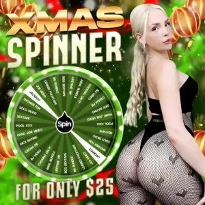 Xmas spinner - in my newest spin the wheel 15- 1 20 - 2 30 - 3 35 - 4
