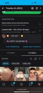55 off happy valentine https onlyfans com twunks_n_ass