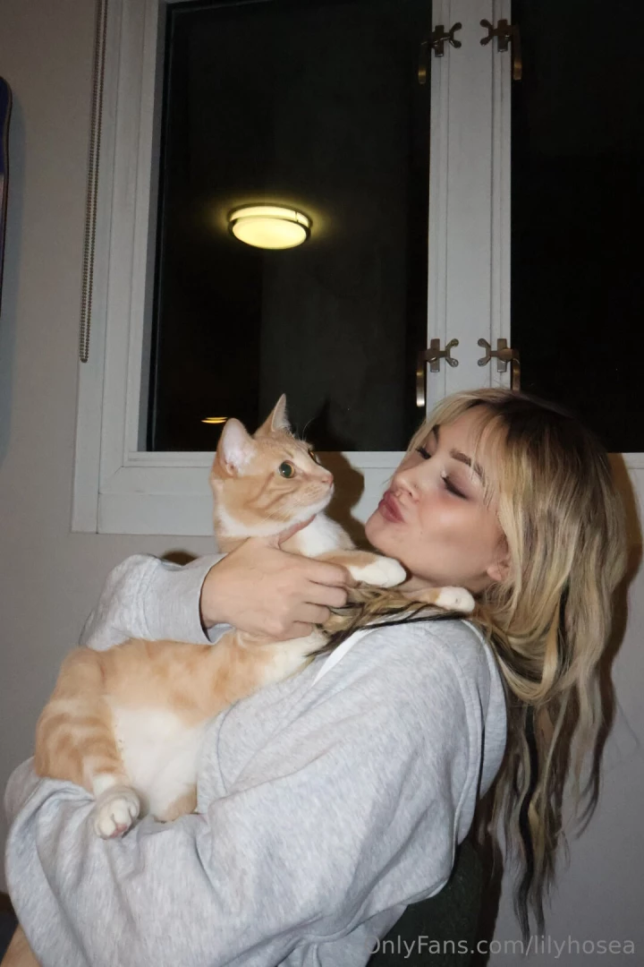 Kitty kisses 