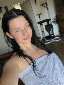 War gerade duschen aber wollen wir nochmal gehen