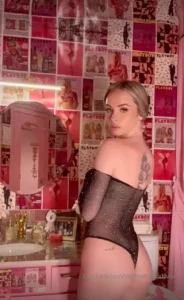 The hot baby theallierose is giving free entrance to her page only for
