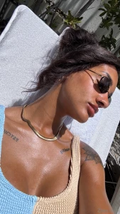 Sun-kissed and dangerously relaxed