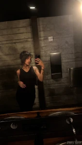 Bathroom selfie at the pub because the real party starts when you