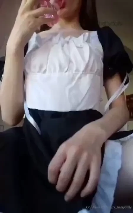 I guess this little maid will never learn her lesson 