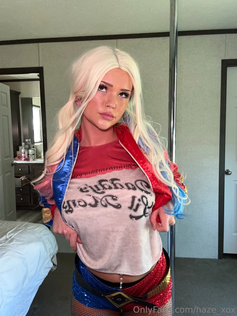 I love being harley quinn tell me which pic is your favorite 