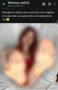 Nuovo post su of vip onlyfans com mistress-stefy