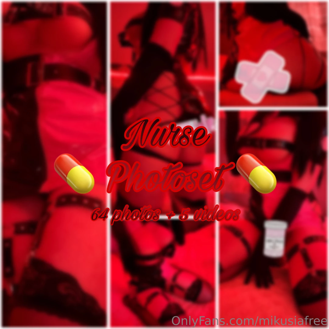 Today i have to offer you a photo shoot in a nurse lingerie you can 