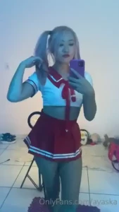 Last view of this outfit do want to see a little dance video without