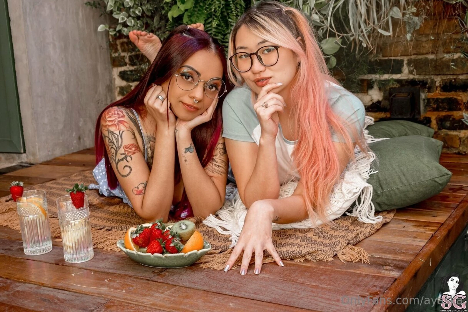 Fruits and soda w jessy angelus_ for suicide girls is out now swipe 