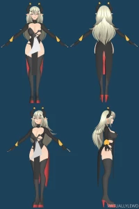 Sneak peek of my new model by jjinomu still a wip thank you all for part 1