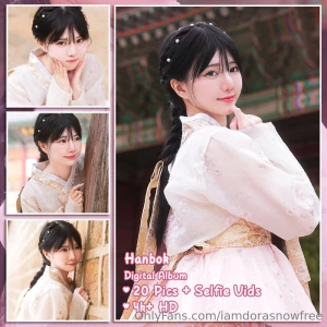 Feeling like a princess straight out of a joseon fairy tale therefore