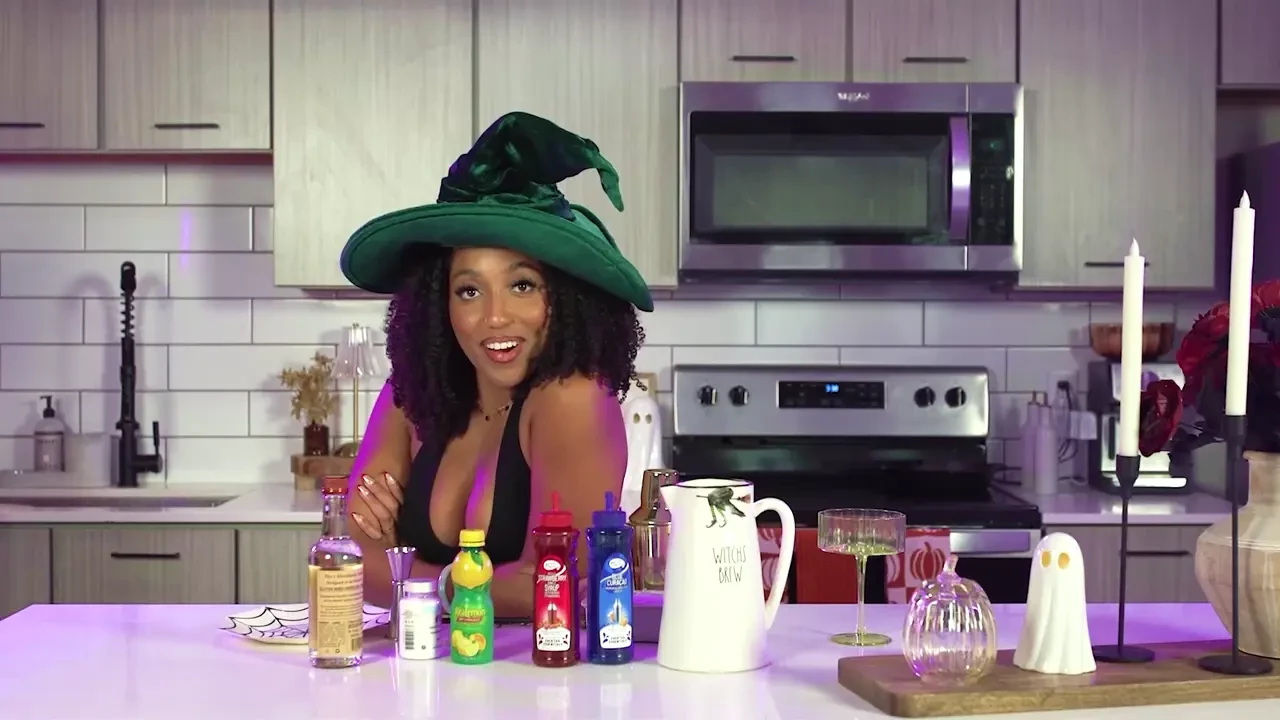 Witches brew cocktail life with reyna get into the spooky spirit with 