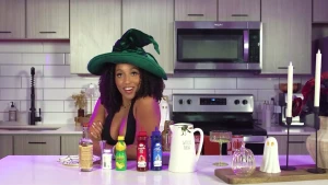 Witches brew cocktail life with reyna get into the spooky spirit with
