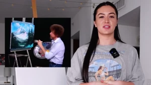 Painting silent snow art amp philosophy kira slaps kira tv invites you