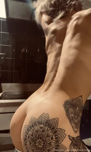 Imagine me cooking you dinner naked in the kitchen