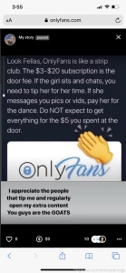 Just putting it out there because we have gained some disrespect over