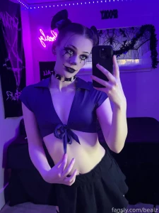 Some sexy little selfies from my last livestream as a slutty clown i m part 5