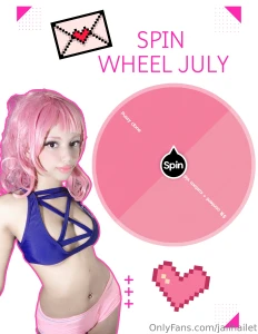 July spin wheel feel lucky today because i have the best spin wheel