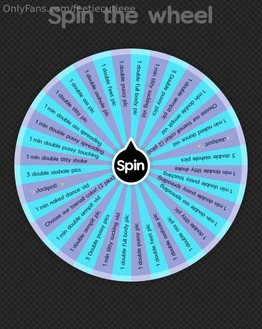 My gf wanted to do a full spin the wheel that s only collab content i 