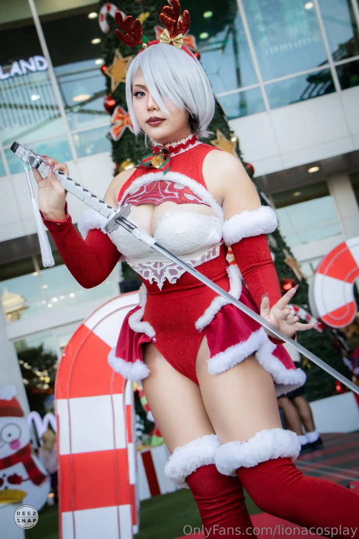 Ho ho ho best wishes from liona to everyone lt 3 merry christmas and part 1 