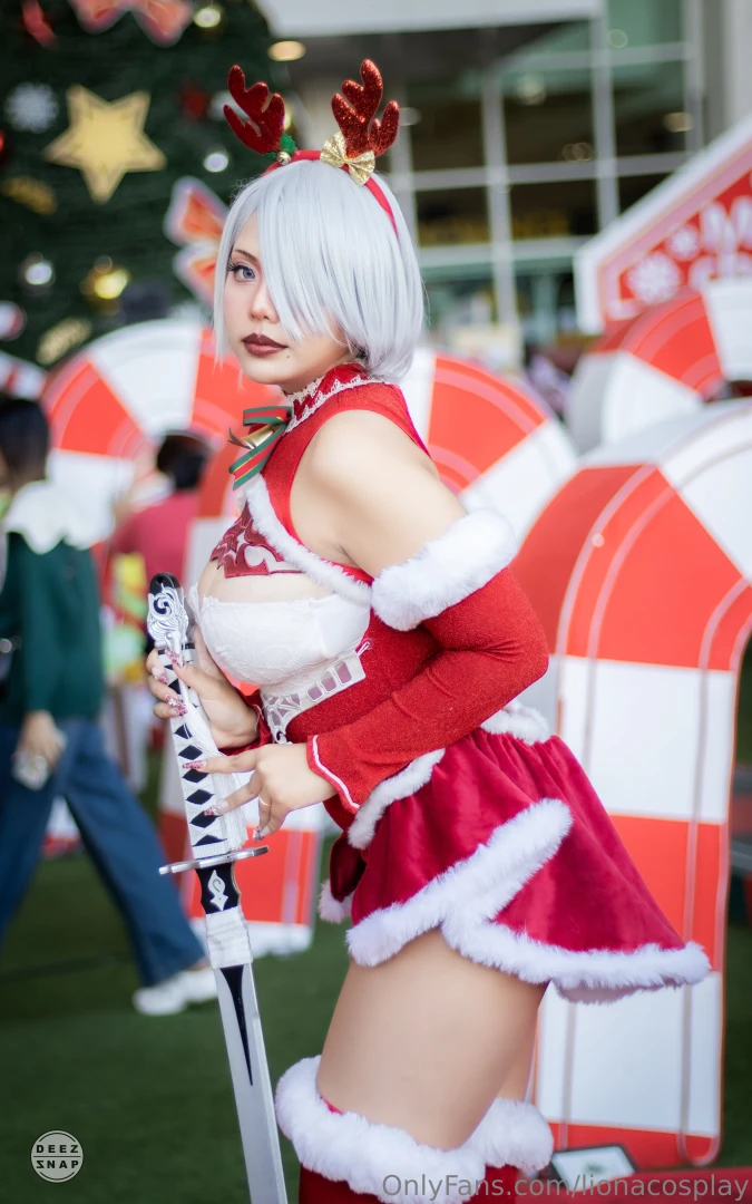 Ho ho ho best wishes from liona to everyone lt 3 merry christmas and part 8 
