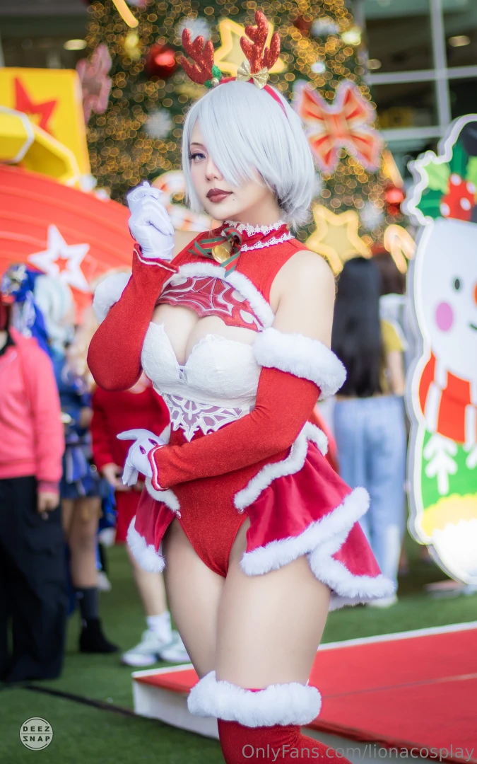 Ho ho ho best wishes from liona to everyone lt 3 merry christmas and part 7 