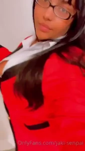 Some ass work in my yumeko outfit