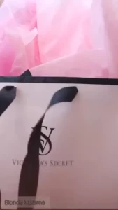 Asmr lingerie unboxing a present from my bestie