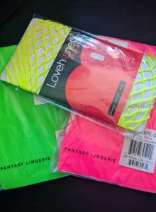 I got a few new fishnet bodystockings which should i try on first