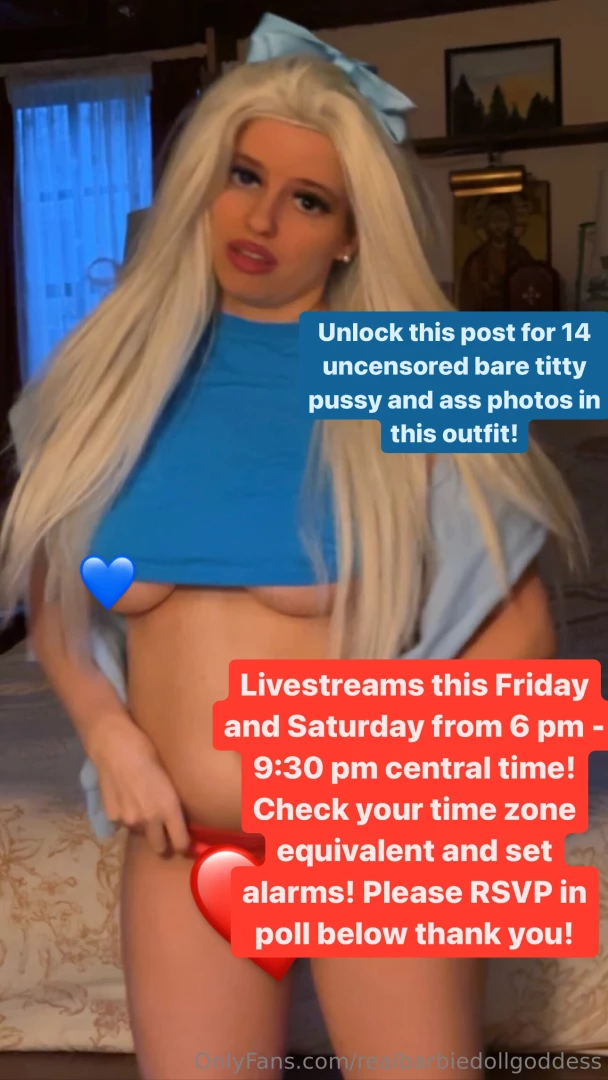 Unlock this post for 14 uncensored bare titty pussy and ass photos in 