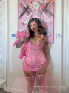 Kaws x indicashorty pink friday p ssy play collab