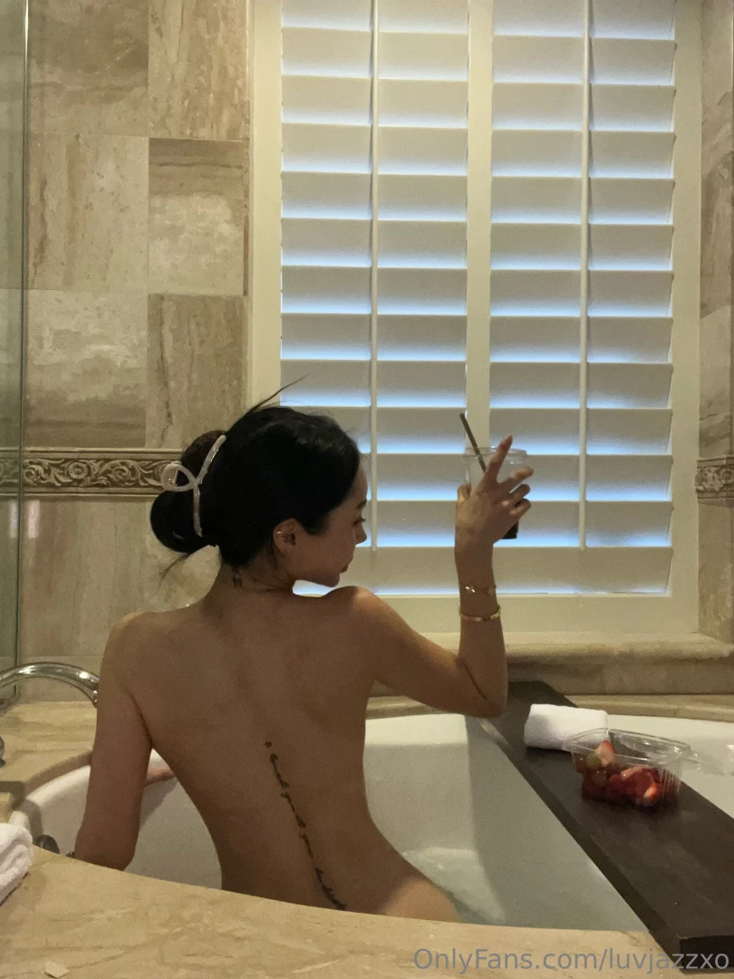 I just want to feed you strawberries in this bath tub while you tell 